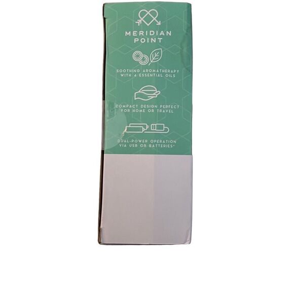 Meridian Point Portable Diffuser With Essential Oils New - Picture 2 of 5